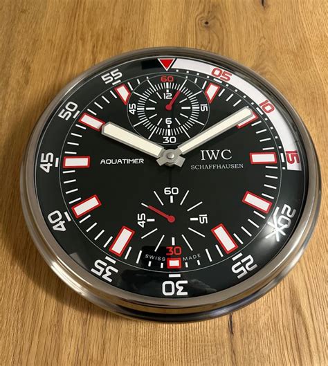 iwc dealer wall clock|iwc clock mercedes.